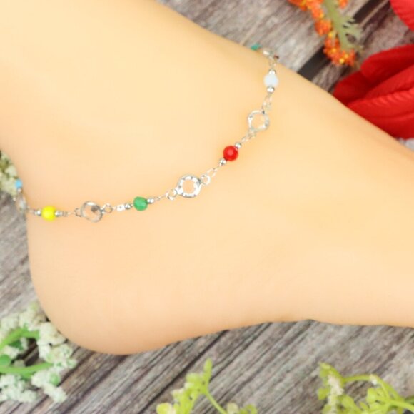 "Elegant Handmade Anklet – Delicate Jewelry for Women, MAR091925 - Picture 8 of 10